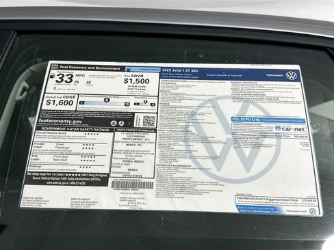 Certified 2025 Volkswagen Jetta SEL image 26