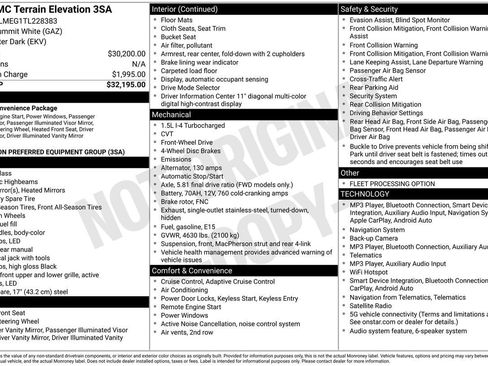 Used 2026 GMC Terrain Elevation FWD image 32