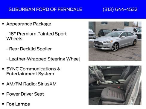 Used 2014 Ford Fusion SE w/ Equipment Group 201A image 8