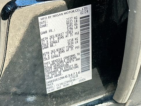 Used 2024 Nissan Frontier SV w/ SV Convenience Package image 12