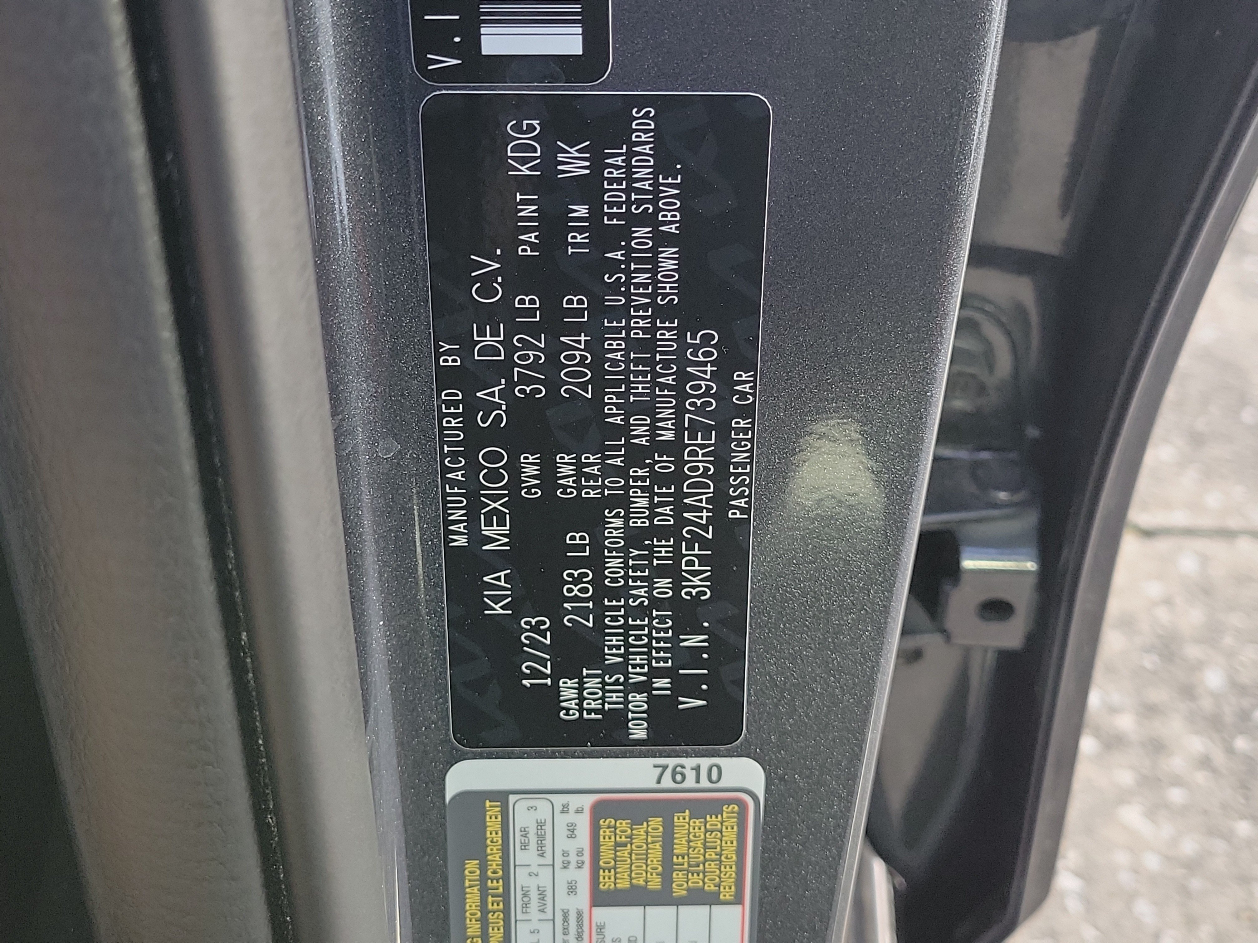 Used 2024 Kia Forte LXS FWD image 30