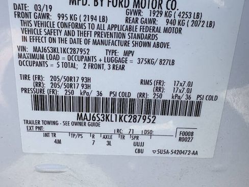 Used 2019 Ford EcoSport Titanium AWD/4WD image 13