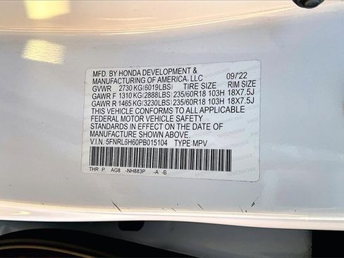 Used 2023 Honda Odyssey EX-L image 28