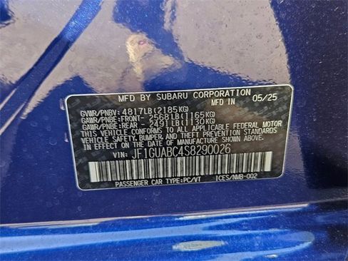 New 2025 Subaru Impreza 2.0i image 30