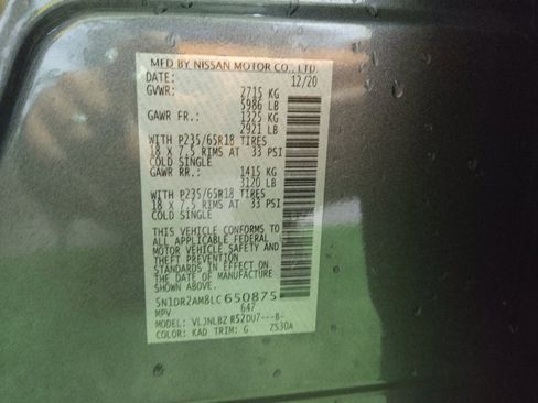 Used 2020 Nissan Pathfinder S image 33