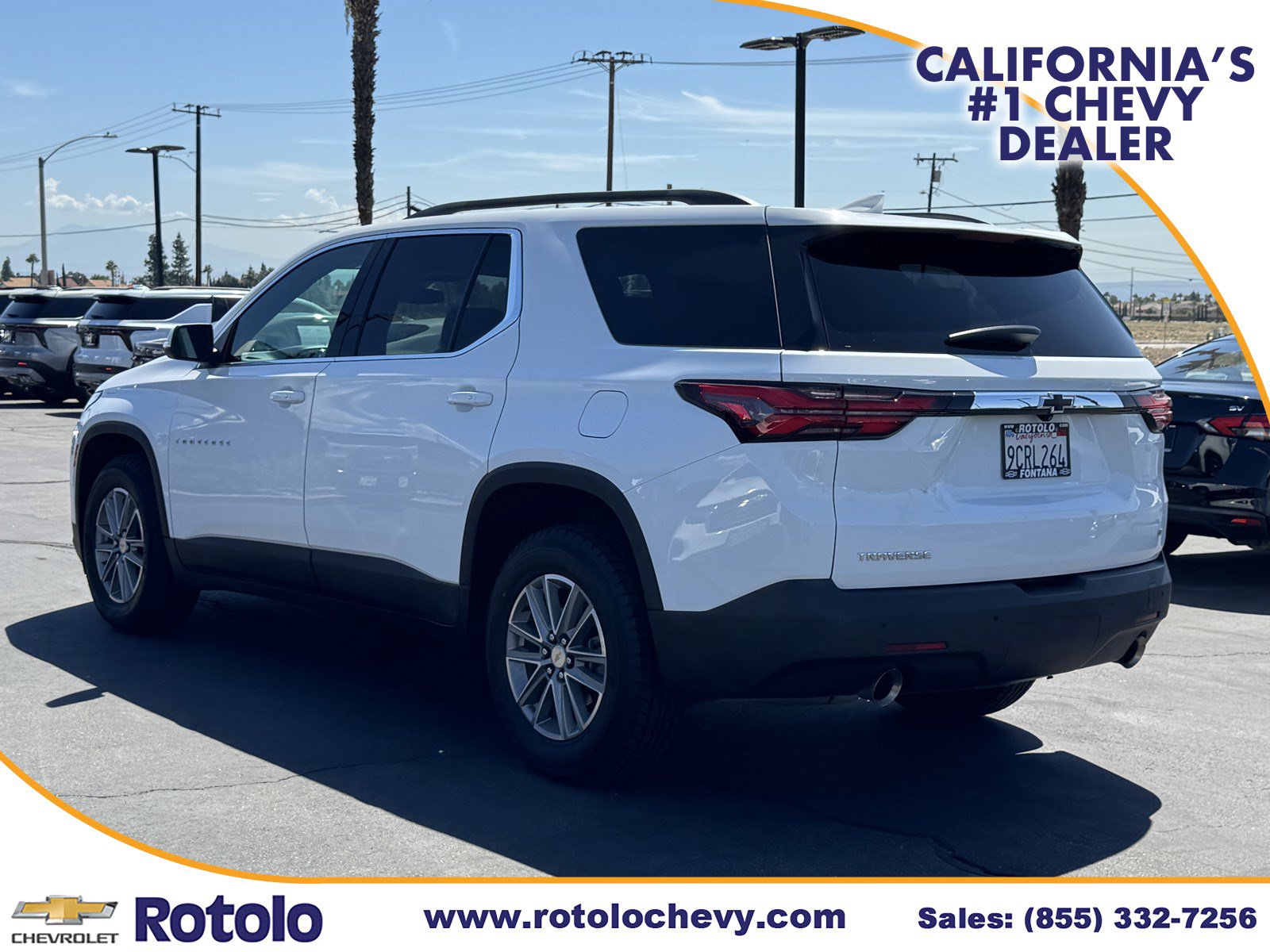 Used 2022 Chevrolet Traverse LT w/ LPO, Floor Liner Package FWD image 4