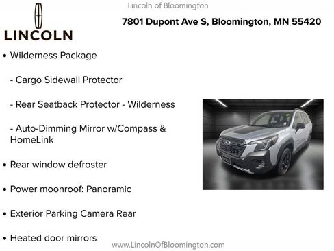 Used 2023 Subaru Forester Wilderness AWD/4WD image 9