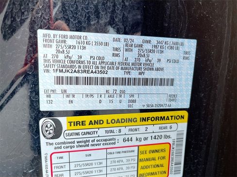 Used 2024 Ford Expedition Max Limited image 34