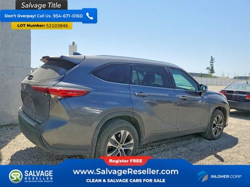 Used 2021 Toyota Highlander XLE AWD/4WD image 4
