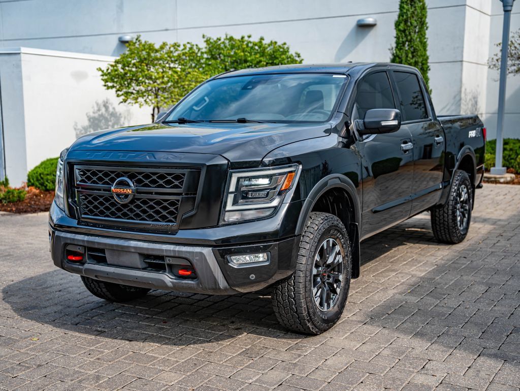 Used 2022 Nissan Titan PRO-4X w/ Pro-4x Convenience Package AWD/4WD image 1