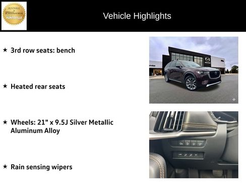 Certified 2026 MAZDA CX-90 3.3 Turbo w/ Premium Plus Pkg AWD/4WD image 19