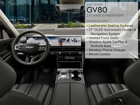 New 2026 Genesis GV80 2.5T image 17