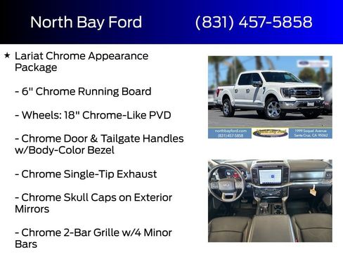 Certified 2021 Ford F150 Lariat w/ Equipment Group 502A High AWD/4WD image 20