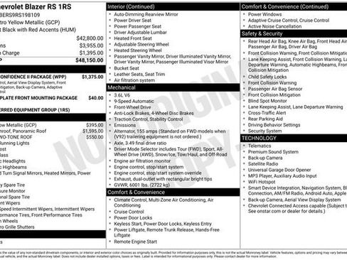 Used 2024 Chevrolet Blazer RS w/ Driver Confidence II Package FWD image 26