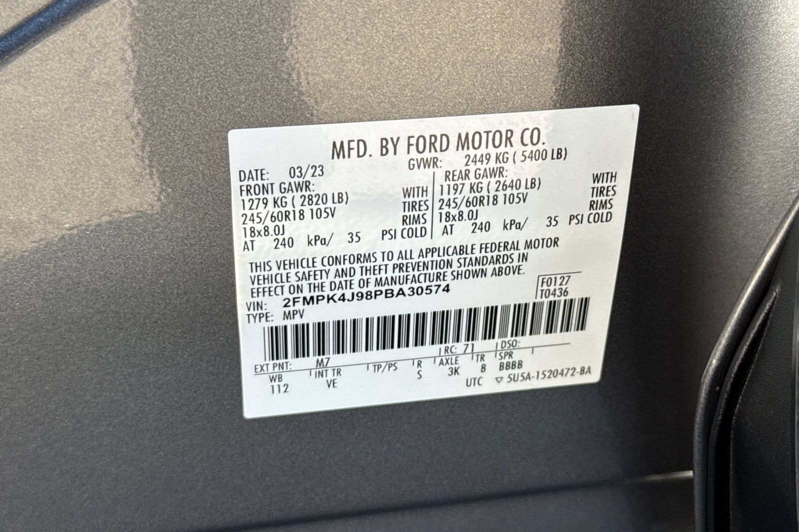 Used 2023 Ford Edge SEL AWD/4WD image 28