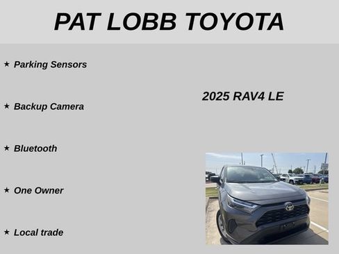 Certified 2025 Toyota RAV4 LE FWD image 16