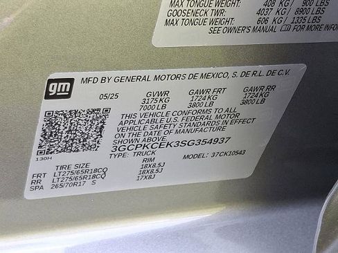 New 2025 Chevrolet Silverado 1500 Custom Trail Boss image 10