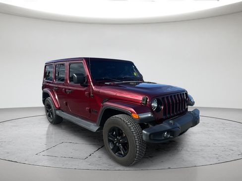 Used 2021 Jeep Wrangler Unlimited Sahara AWD/4WD image 1