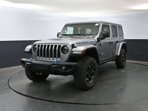 Used 2021 Jeep Wrangler Unlimited Rubicon 4xe w/ Steel Bumper Group AWD/4WD image 8