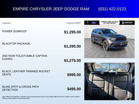 Used 2021 Dodge Durango R/T w/ Blacktop Package image 6