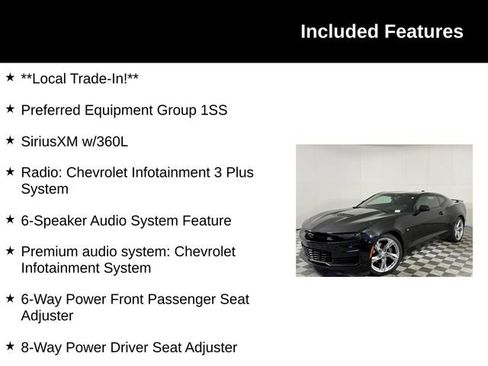 Used 2022 Chevrolet Camaro SS RWD image 4