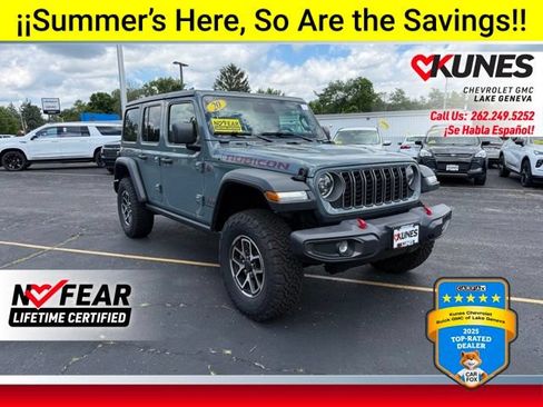 Used 2026 Jeep Wrangler Unlimited Rubicon AWD/4WD image 1