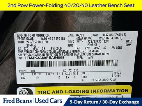 Used 2023 Ford Expedition Max Limited AWD/4WD image 41