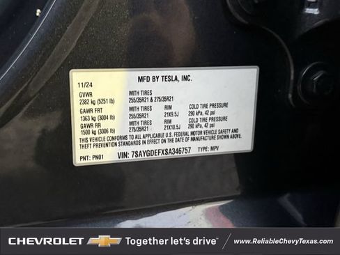 Used 2025 Tesla Model Y Performance AWD/4WD image 28