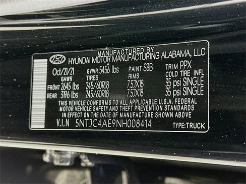 Used 2022 Hyundai Santa Cruz SEL w/ Activity Package image 24