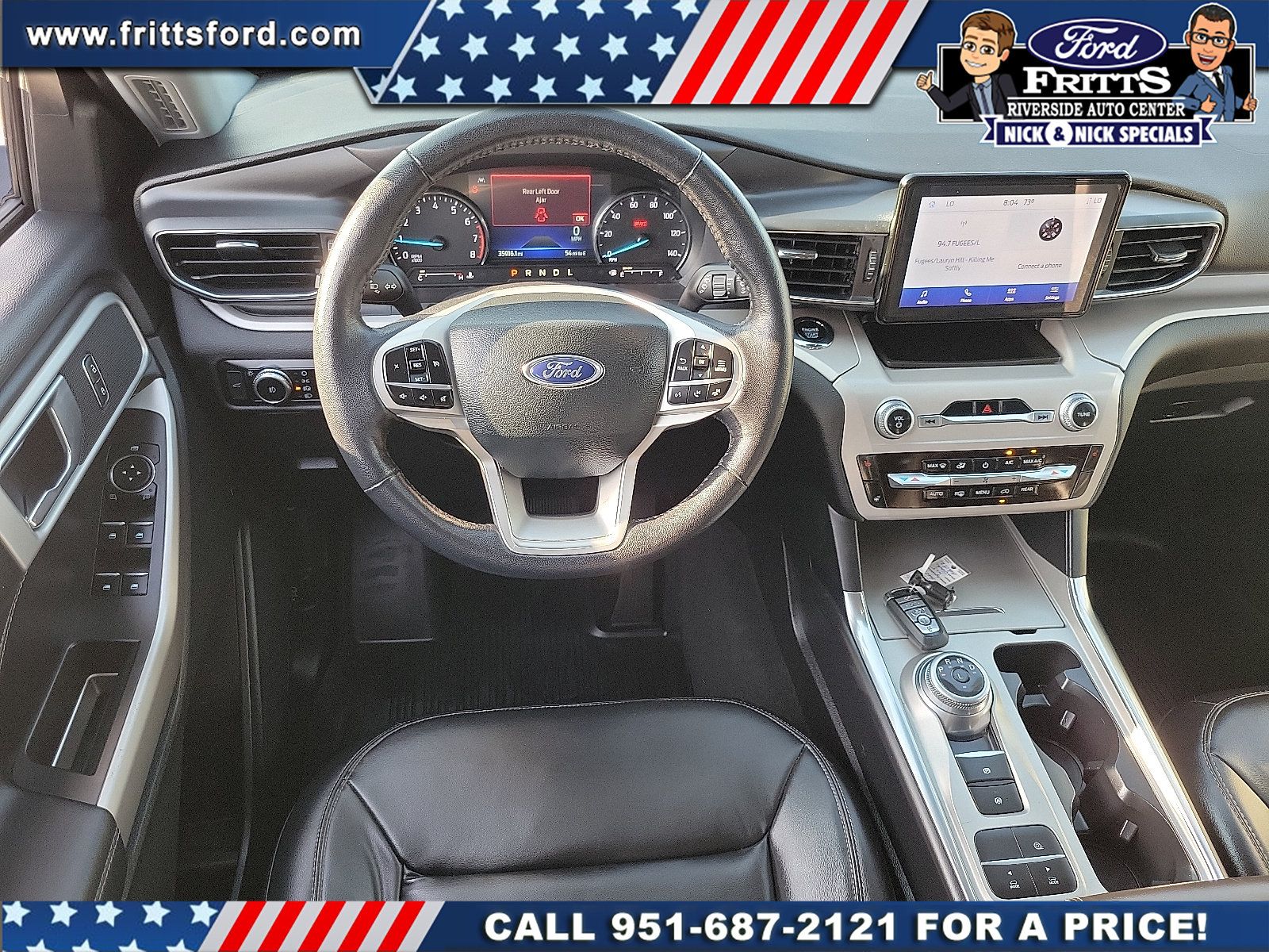 Certified 2023 Ford Explorer XLT w/ Equipment Group 202A RWD image 5