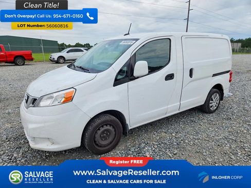 Used 2021 Nissan NV200 SV w/ Back Door Glass Package FWD image 1