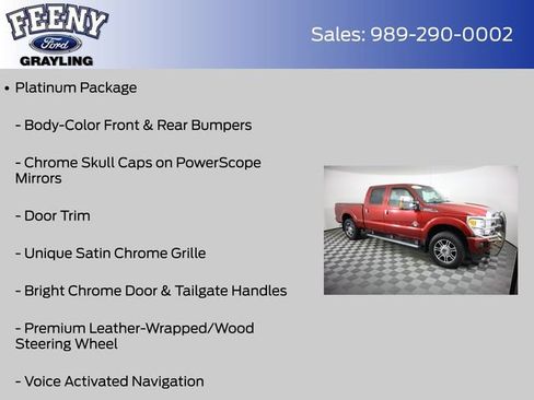 Used 2015 Ford F250 Platinum AWD/4WD image 8