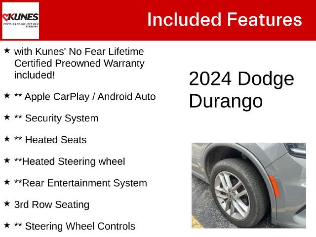 Used 2024 Dodge Durango GT AWD/4WD image 4