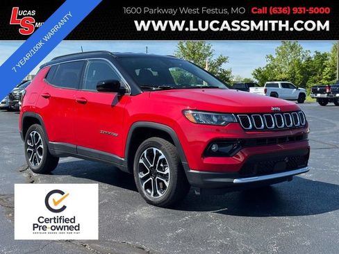 Certified 2024 Jeep Compass Limited AWD/4WD image 1