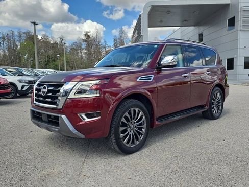 Certified 2024 Nissan Armada Platinum w/ Captain's Chairs Package image 4
