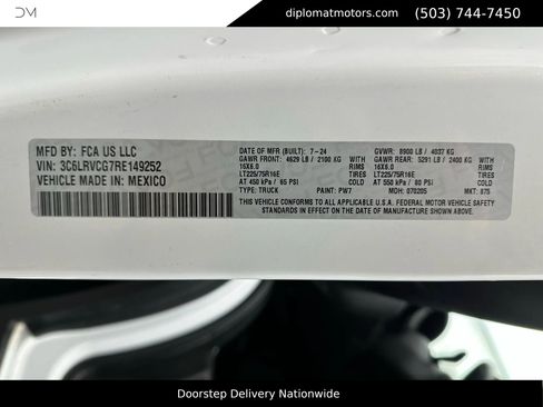 Used 2024 RAM ProMaster 2500 w/ Convenience Group image 43