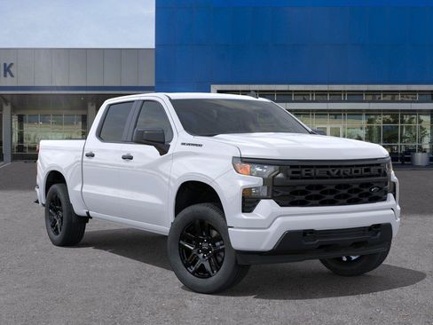 New 2026 Chevrolet Silverado 1500 Custom w/ LPO, Dark Essentials Package RWD image 7