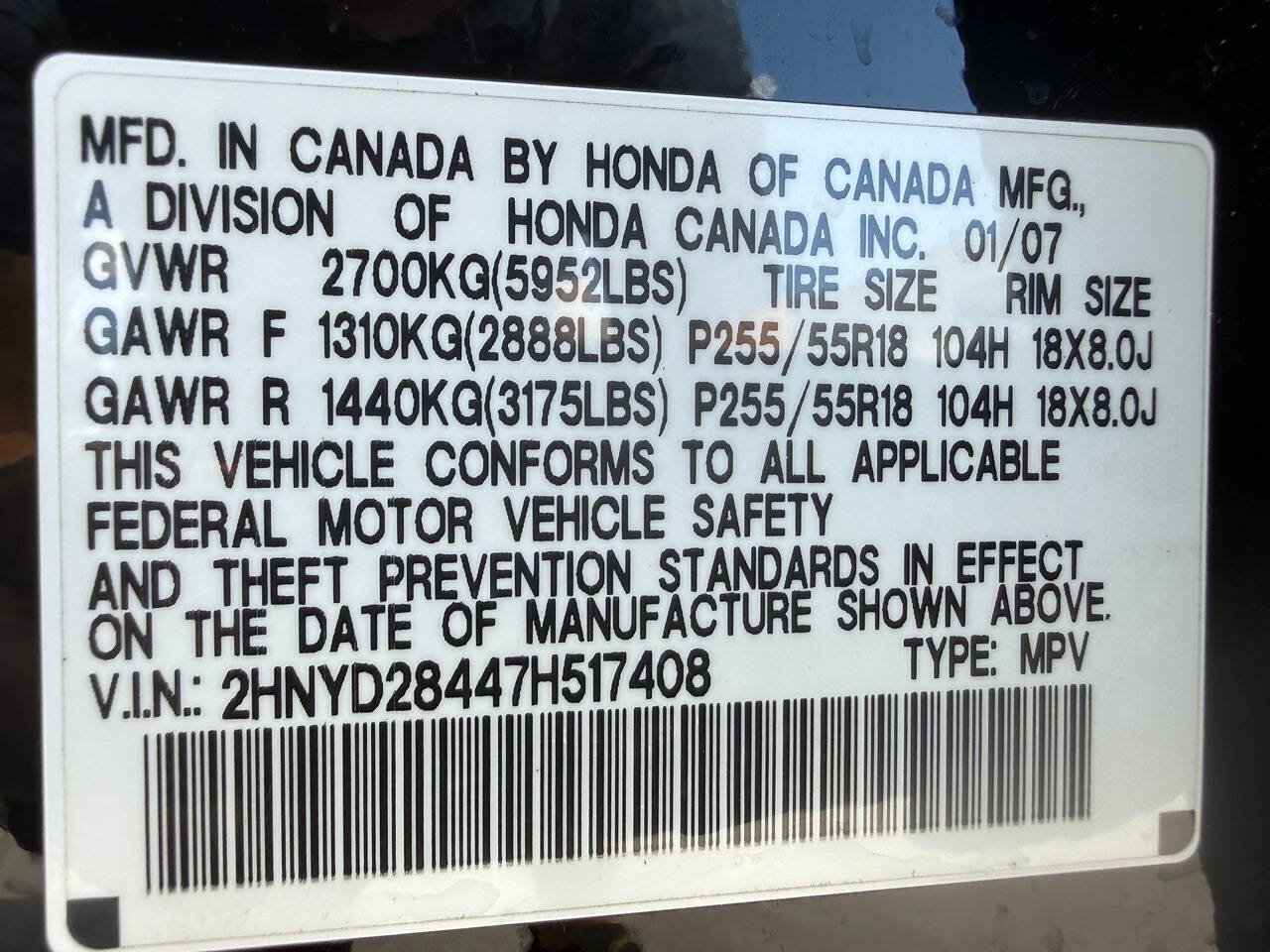 Used 2007 Acura MDX w/ Tech & Entertainment Pkg AWD/4WD image 45