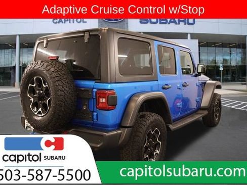 Used 2022 Jeep Wrangler Unlimited Rubicon 4xe w/ Cold Weather Group AWD/4WD image 4