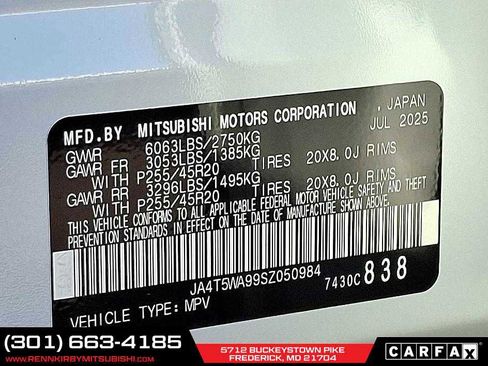 New 2025 Mitsubishi Outlander SEL Black Edition image 20