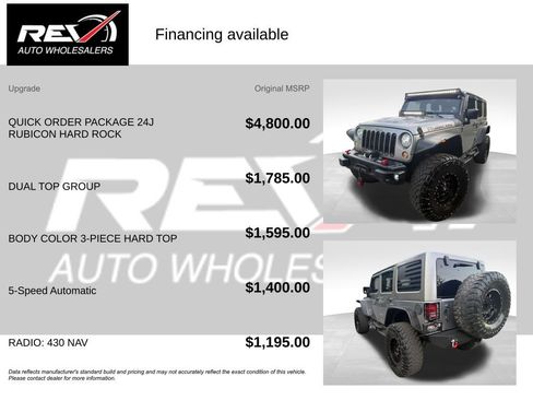 Used 2017 Jeep Wrangler Unlimited Rubicon AWD/4WD image 6