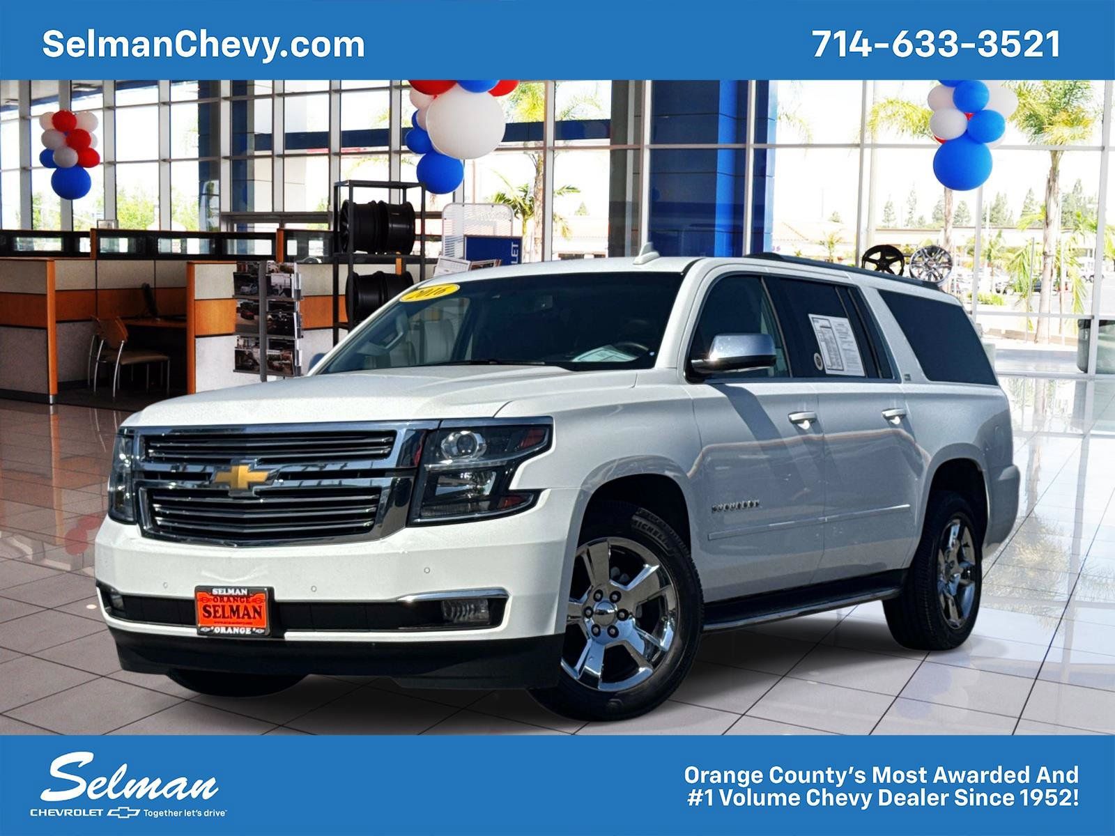 Used 2016 Chevrolet Suburban LTZ RWD image 1