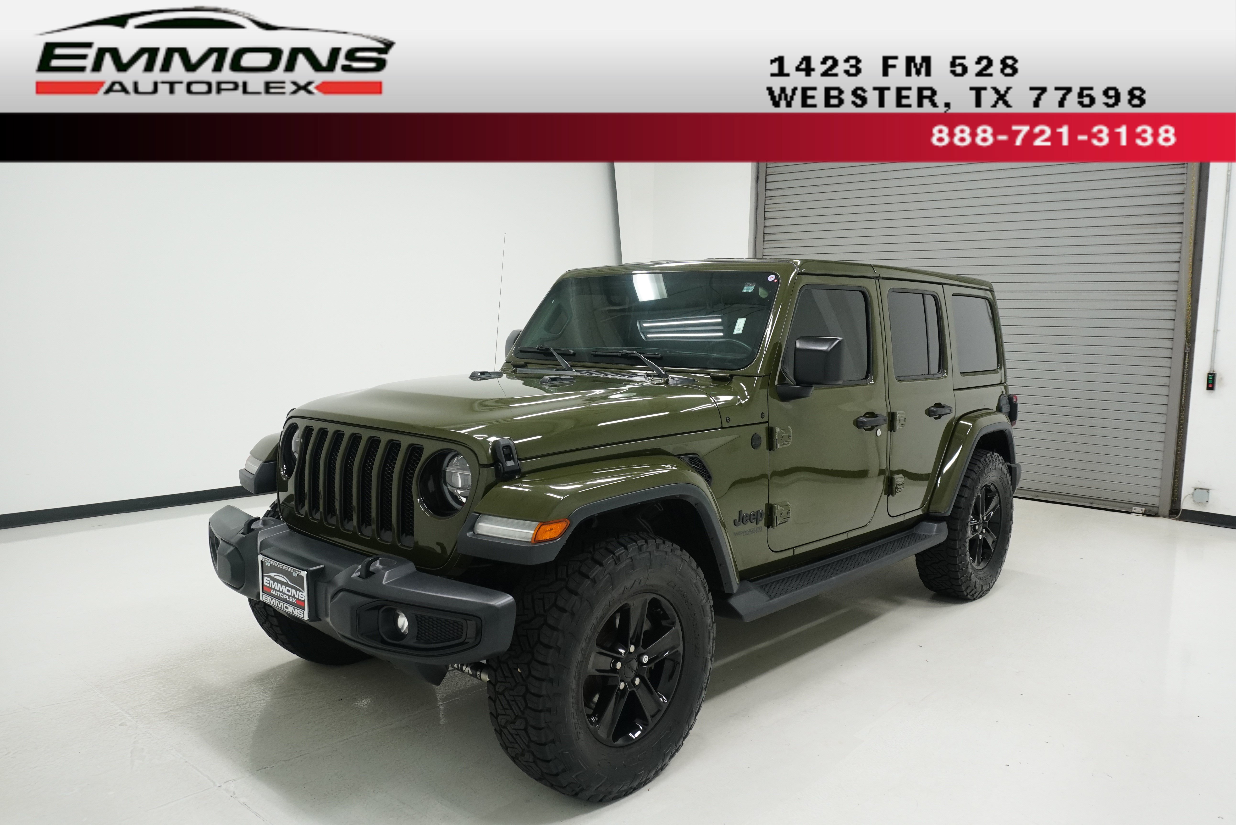 Used 2021 Jeep Wrangler Unlimited Sahara AWD/4WD image 1