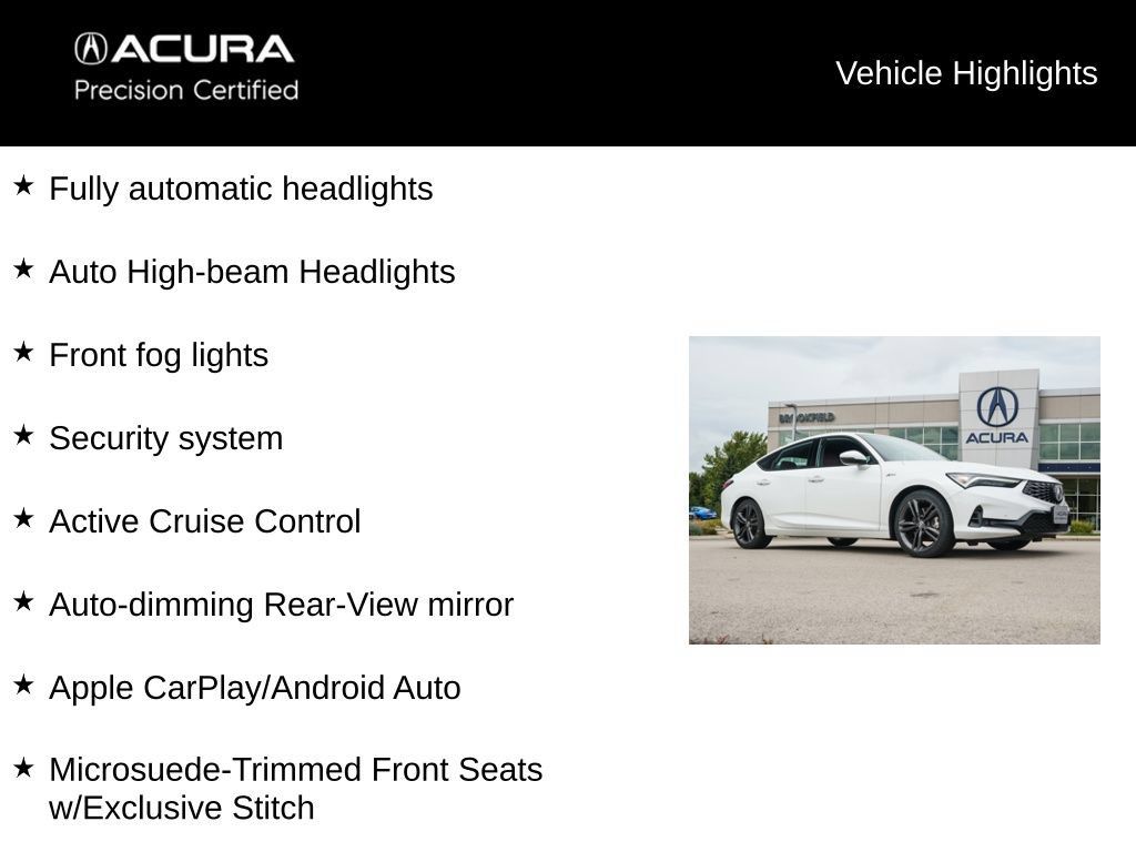 Certified 2024 Acura Integra A-Spec w/ Technology Package FWD image 17