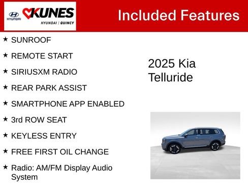 Used 2025 Kia Telluride S AWD/4WD image 3