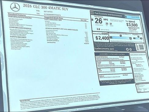 New 2026 Mercedes-Benz GLC 300 4MATIC image 17