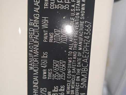 Certified 2023 Hyundai Tucson SEL AWD/4WD image 30