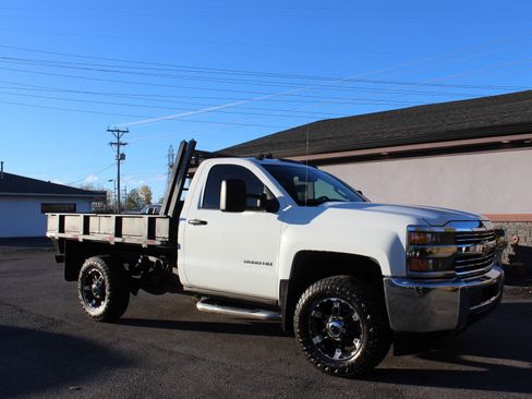 Used 2015 Chevrolet Silverado 3500 W/T w/ Snow Plow Prep Package image 2
