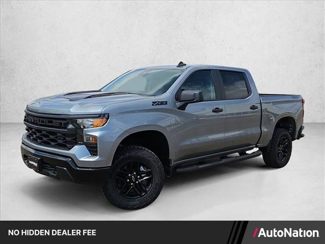 New 2026 Chevrolet Silverado 1500 Custom Trail Boss w/ Dark Appearance Package AWD/4WD image 1