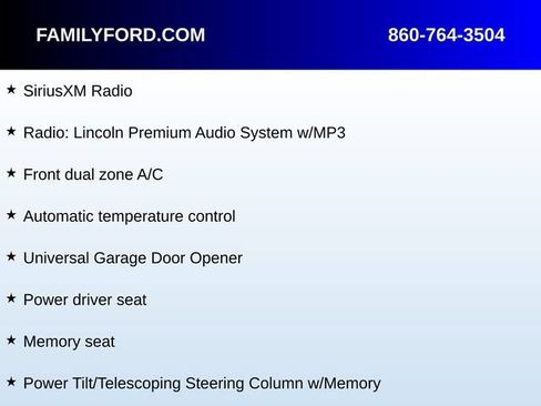 Used 2023 Lincoln Corsair AWD w/ Equipment Group 101A image 7